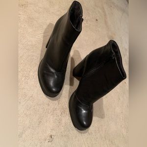 9.5 BC Footwear / Free People Leather Booties